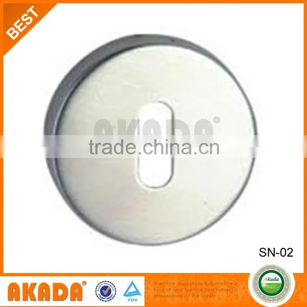 Oval Key Hole Stainless Steel Door Handle Cover Plates