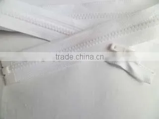 3# Silicone Pvc Zipper Close End Zipper With Painted Auto-lock Thumb Zipper Slider Coate Zipper photo-4