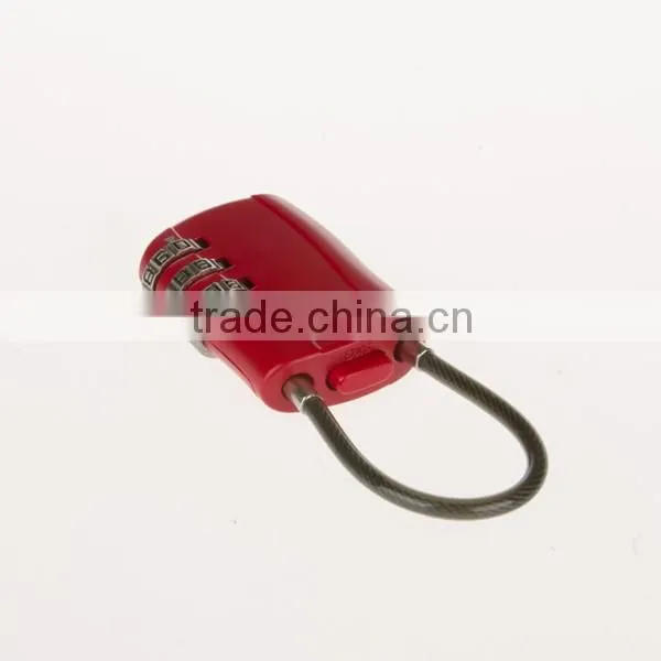 Popular Style Cheap Price Cable TSA Lock For Luggage photo-3