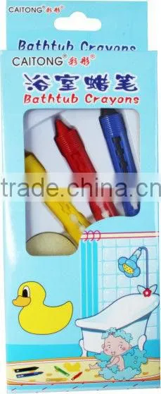 Bath Crayon With Sponge
