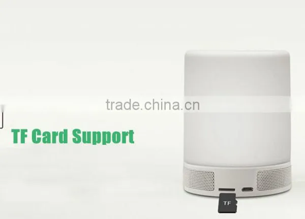 New Trend Hot Bedroom Product Touch Control Led Lamp Blueooth Speaker With LED Screen Clock Display and Alarm Clock Function photo-4