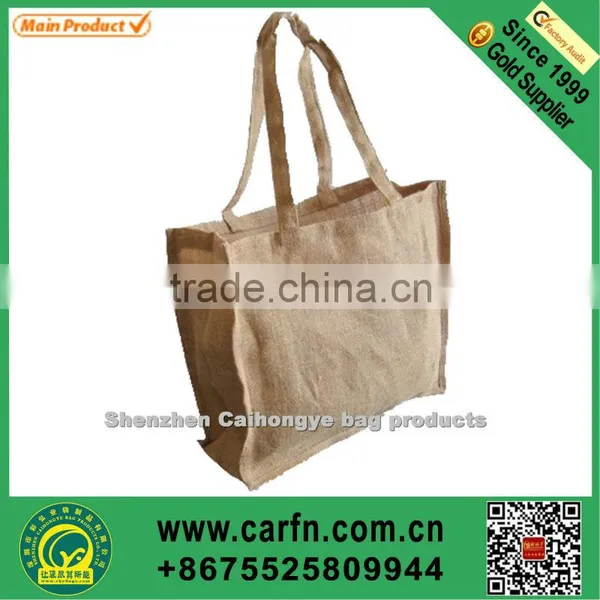 Custom Printed Raws Jute Bag