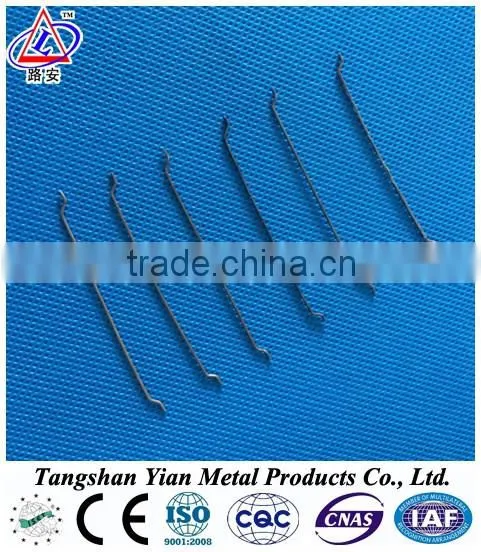 002 (>1100mpa) Hooked Steel Fiber for Concrete Reinforcement , High Tensil