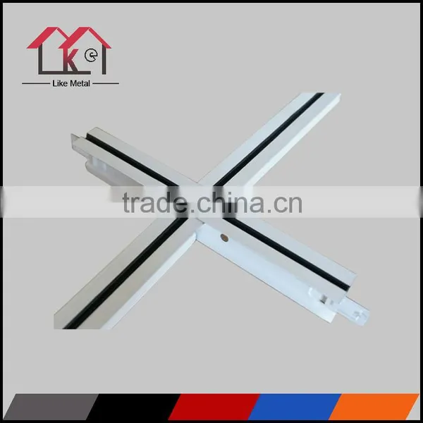T Bar Suspended Flat Ceiling T Grid/runner for PVC Gypsum Board photo-4