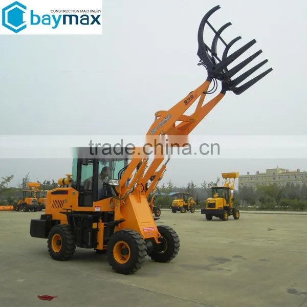 Made in China Skid Front End Loader Grapple Grass photo-4