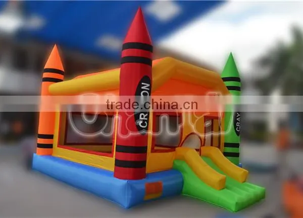 Residential Crayon Inflatable Bounce House photo-3