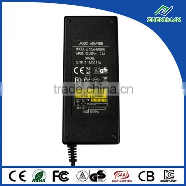 Electric AC DC Power Supply 12V 8A Universal Adapter for Cctv Camera photo-5