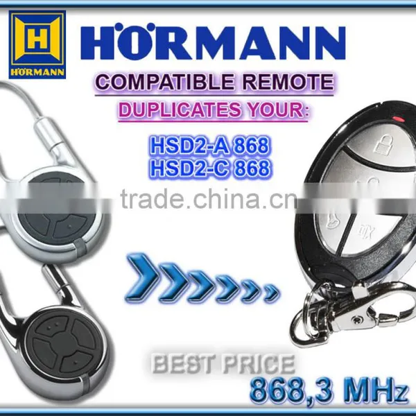 Hormann HSD 2A Garage Door Remote Transmitter Key Fob photo-2
