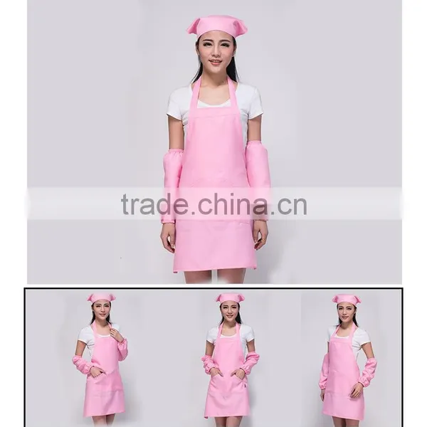 Waitresses Uniform, Cheap Wholesale Aprons, Cotton Waist Apron photo-5