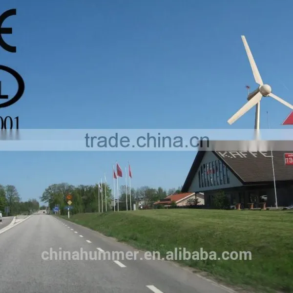 Reliabe and Quiet Running Wind Turbine Generator 3kw for Home /farm/base Station photo-5