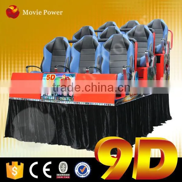 Movie Power Newest Technology 15 Seats 9d Dynamic Cinema photo-5