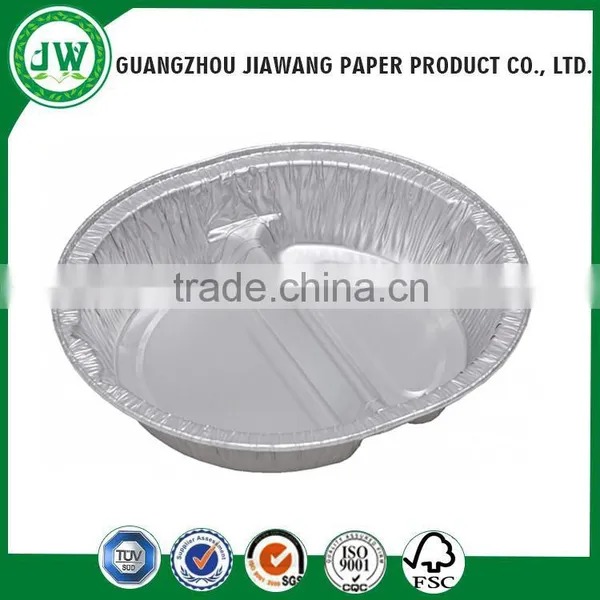 Small Round Aliminum Foil Bakery Food Container Foil Tray photo-3