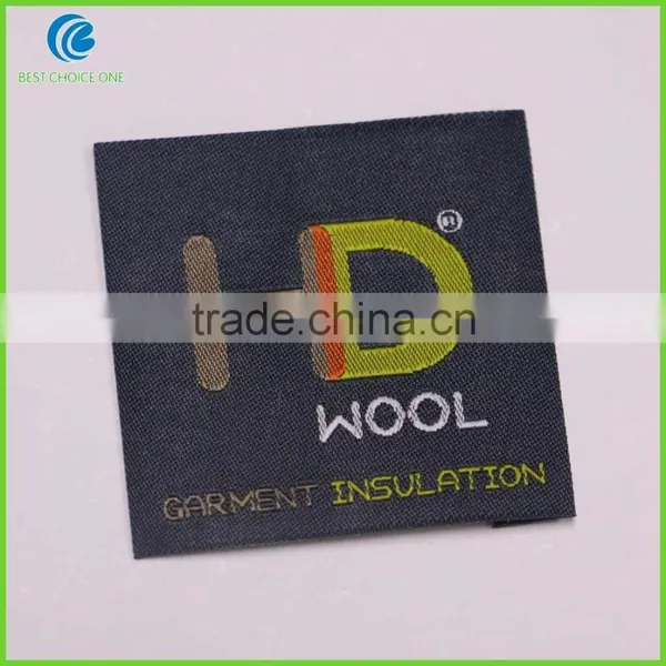 Custom High Density Labels Sewed In Cheap Woven Labels For Garment Handbags photo-3