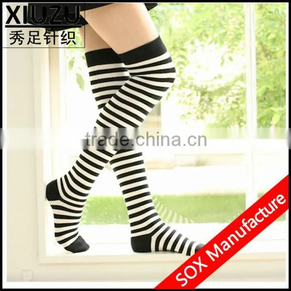 2014 New Products Knee-high Girl Socks