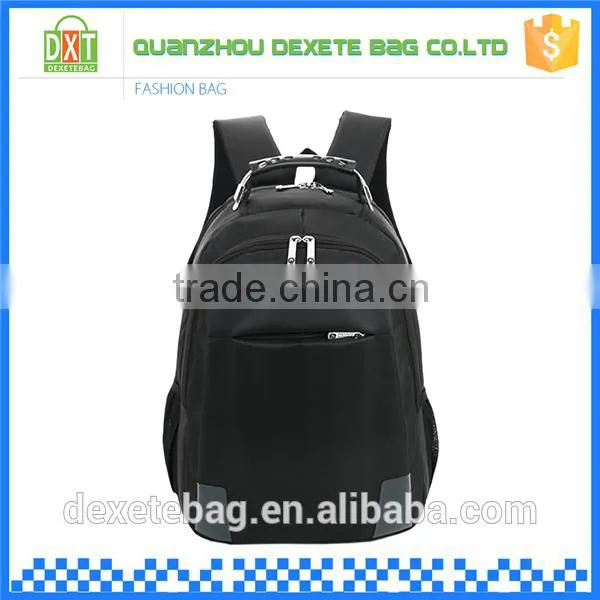 Customized Size Black Polyester Waterproof Laptop Notebook Backpack photo-4