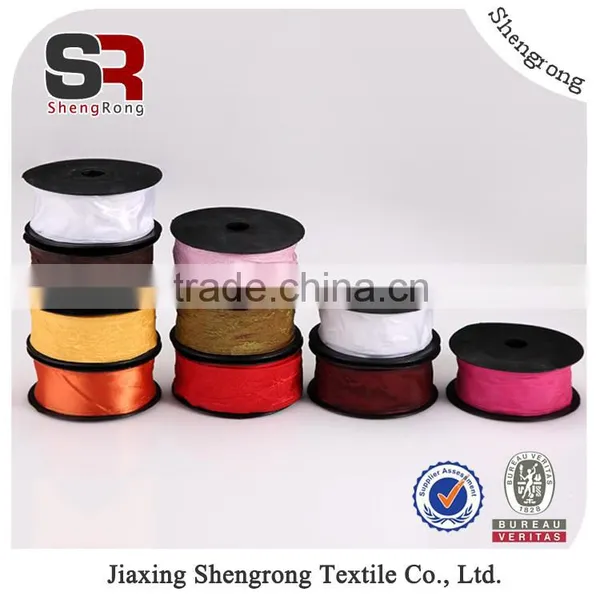 China Supplier Fashionable wholesale satin ribbon used as bridal attire, flower wrapper