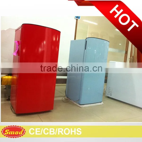 Beautiful Design Refrigerator Sky Blue Color Fridge Made in China photo-2