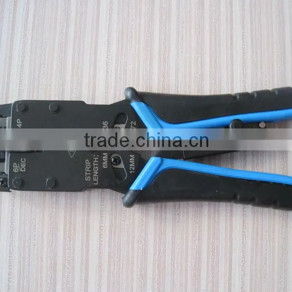 LT-2008R Assembly Tools Type Pliers Network Cable Crimping Tool Crimper for RJ11 RJ12 RJ45 Connector 4P4C&4P2C 6P6C 8P8C photo-2