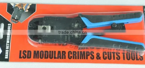 LSDbrand Manual Network Tools for Telecom Rj45 Rj10 Rj11/12 Network Cable Crimping Tools LS-200R photo-2