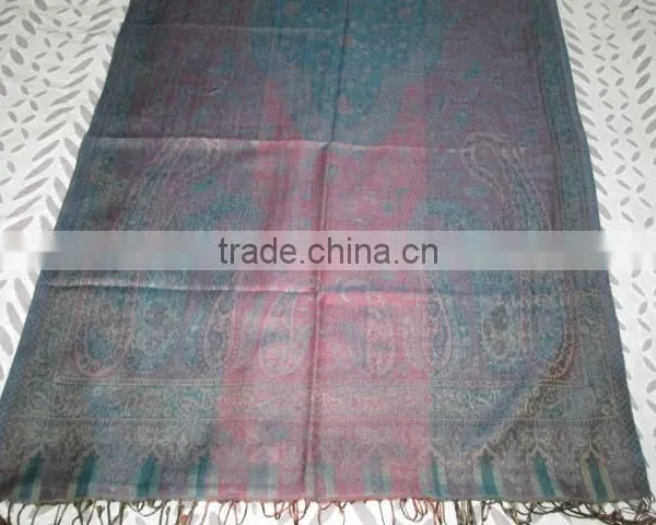 SILK & WOOL STOLE photo-5
