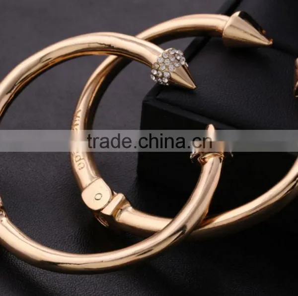 Fashion Stainless Steel VITA Little Giant Bangle Gold Jewelry Bracelet photo-3