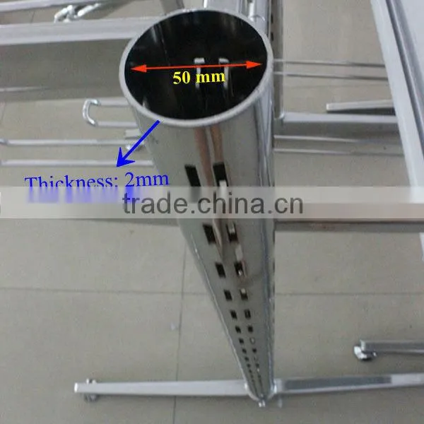 Chrome Round Column/ Heavy Upright Post photo-2