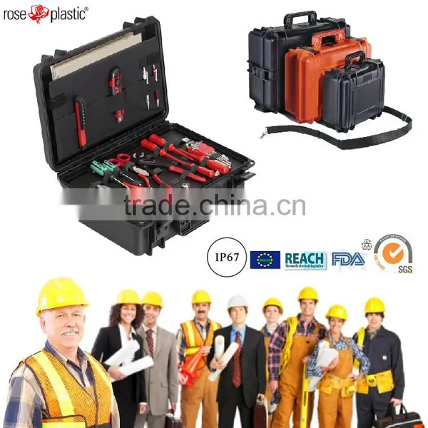 Hard Durable Solid Handheld Plastic Surveymeter Packaging Cases Made by Mould Injection Machine With IP67 Waterproof RC-PS 290/1 photo-3