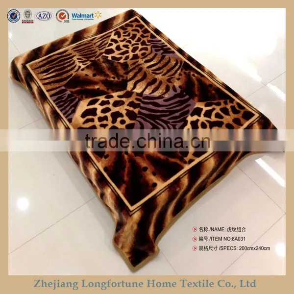 Manufactory Walmart China Home Textile Wholesale Super King Size Mink Blanket photo-3