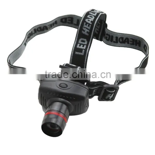 3W Focus Zoom LED Headlamp 3 Mode Energy Saving Outdoor Sports Camping Fishing Head Lamp Flashlights photo-5