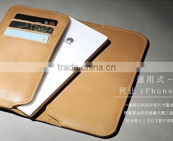 Multifunction Leather Phone Wallet Soft Real Leather photo-5