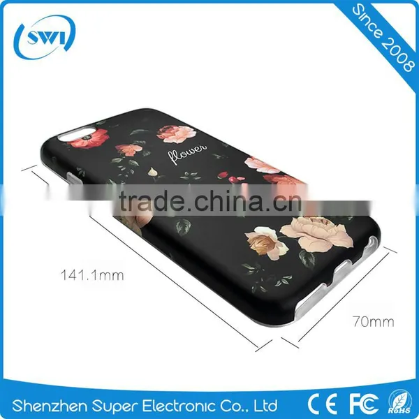 Flower Design Custom TPU Case Mobile Phone Cover for IPhone 6 Plus 6S Plus photo-6