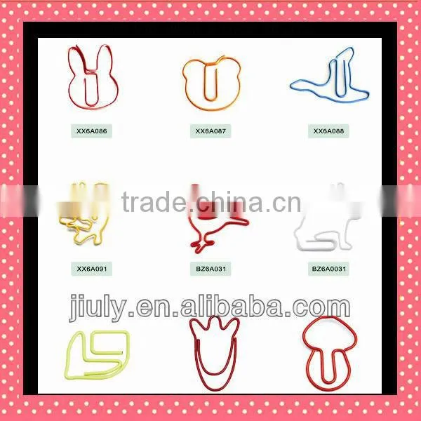 2014 Metal Clip Fasteners Custom Logo Metal Paper Clip photo-4