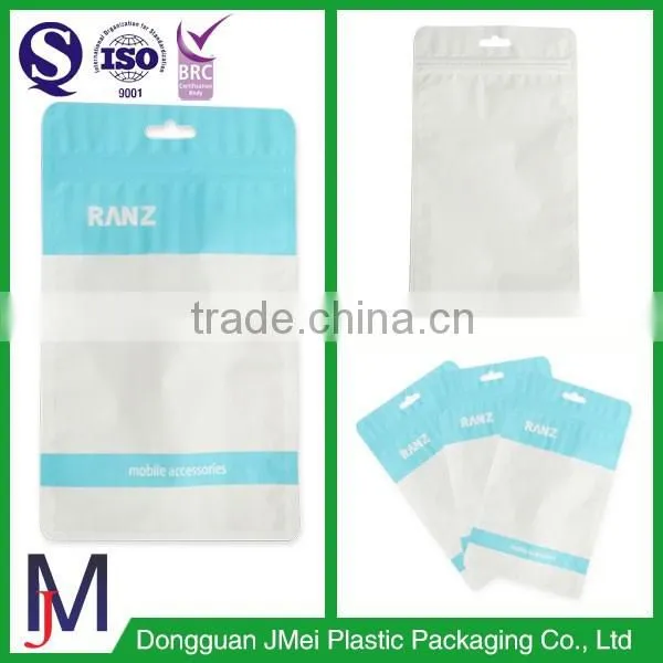 Zipper Bag Zipper Bag Stand up Pouch 3 Edge Aluminum Back Sealed Clear Front Bags photo-6