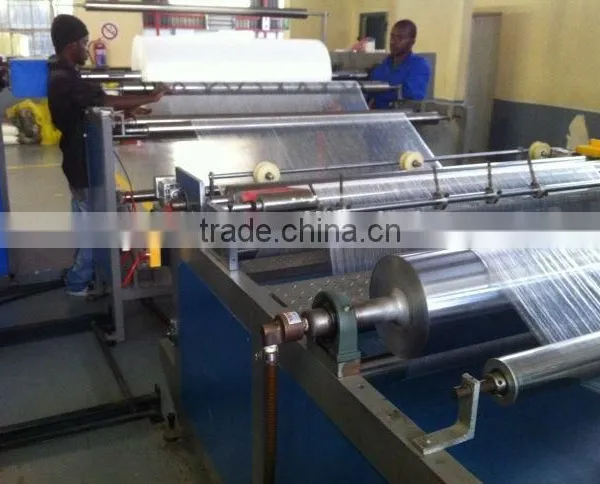plastic air bubble wrap packaging machine