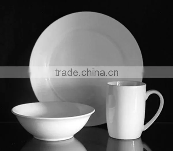 24pcs Bone China Dinnerware Sets Hotel Restaurant photo-5