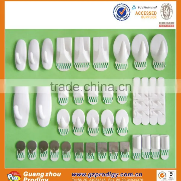 Clear Plastic Hooks Adhesive Plastic Hooks Clear no Screws no Mark Adhesive Sticker Hang Hook photo-6