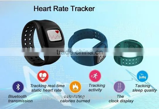 SIFIT-2.4 Bluetooth 4.0 Wireless Transmission Wristband Pedometer, Distance Counter, Heart Rate Monitor. photo-4