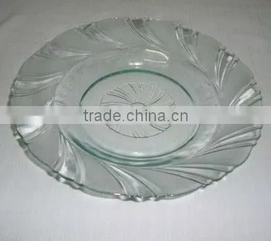Plate 9" Glass Plate photo-2