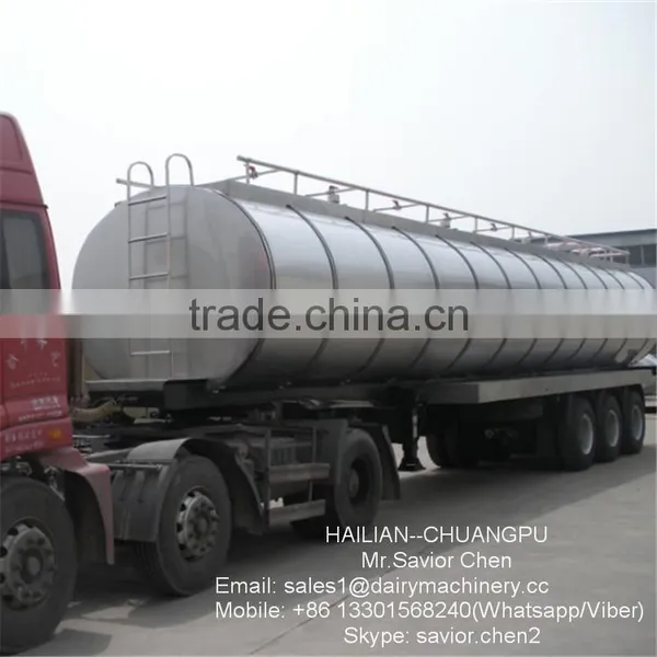 Milk Transporting Tank , Milk Tank For Factory