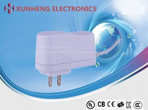 12W Power Supply Wall-mounted Charger for Communication Products and Other Devices With Energy VI