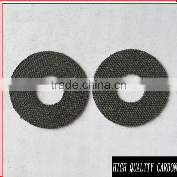 Factory custom Fishing line round parts Carbon fiber brake for Water wheel, drum, wheel on a raft