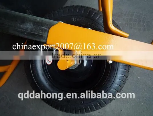 100L High Performance Wheelbarrow With Large Plastic Tray for Australia Market photo-4