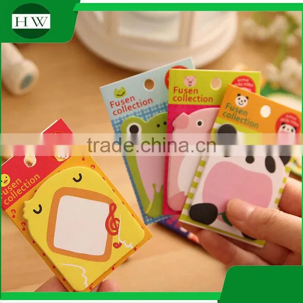 Promotional Wholesale Office Stationery Cartoon Animal Sticky Note photo-2