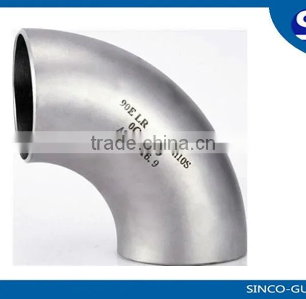 Stainless Steel Pipe Fitting/90 Degree Elbow photo-3