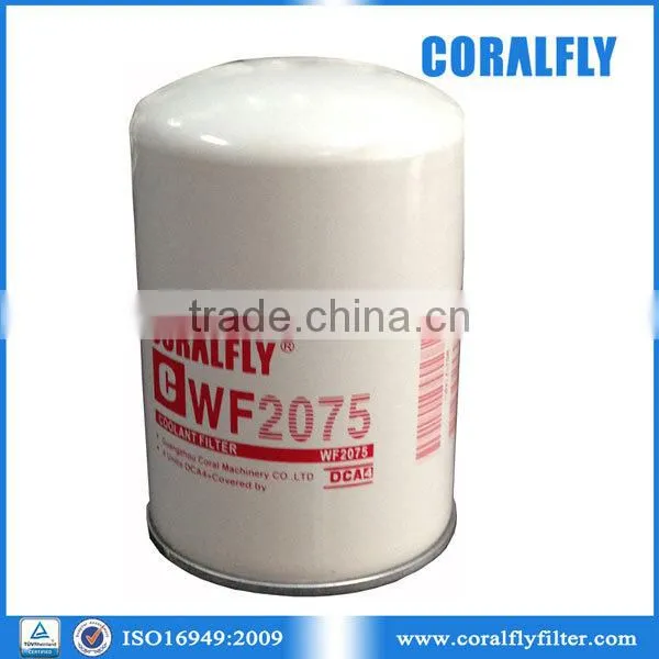 ODM/OEM diesel WF2075 engine part fuel filter