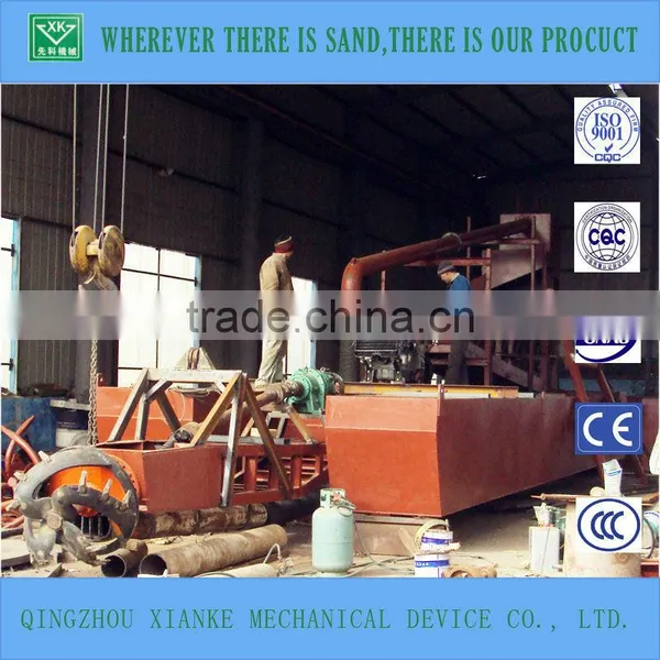 100cbm/h River Gold Cutter Head Suction Mining Dredgers for Sale photo-2