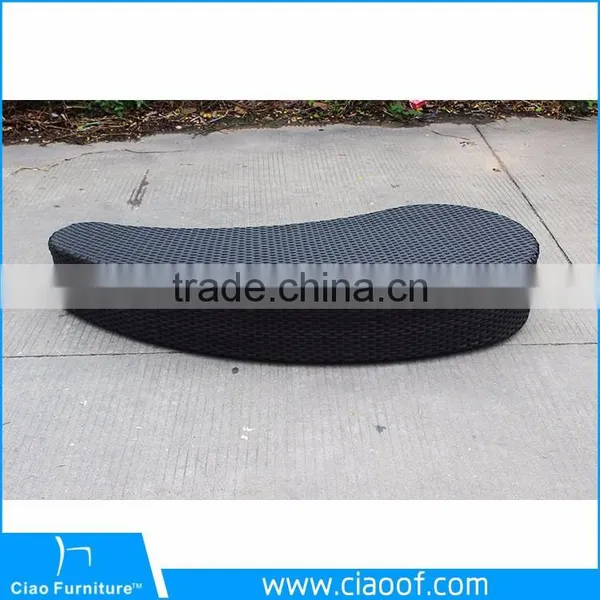 Contemporary Outdoor Furniture Coastal Rattan Sunbed photo-6