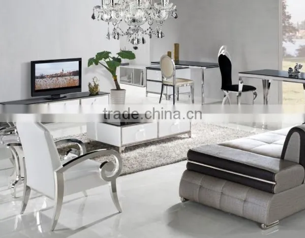 Cheap Black Tempered Glass Dining Table on Sale TH299 photo-3