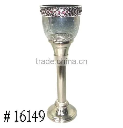 Hurricane Candle Pillar Holder photo-3