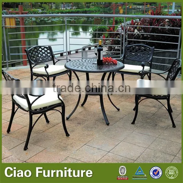 Aluminum Outdoor Furniture Cast Aluminum Outdoor Table and Chair photo-2
